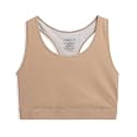 TomboyX Racerback Compression Bra for Women Full Coverage Gender Inclusive Wireless Medium Support Top No Padding Sports Bras