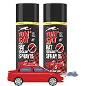 Shadow Securitronics Tomcat Rat Repellent Spray,Prevents Bites In Engine Parts And Wires,Rodent Coating,Highly Effective,Leak-Free,Easy-To-Spray,Coating (100 Ml,Pack Of 2Multicolour)-FORMULATION 2X