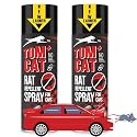 Shadow Securitronics Tom Cat Rat Repellent Spray for Cars, Bikes &amp; Outdoor Utilities, 120ml – Highly Effective &amp; Non-Toxic Rodent Repellent to Protect Wires &amp; Cables, 6–8 Weeks Protection, Formulation 2X