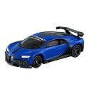 Tomica No.37 Bugatti Chiron Pure Sports Diecast Scale Model Collectible Car, Blue