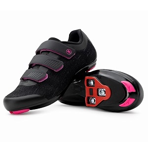 tommaso pista 100 women39s spin class ready cycling shoe bundle with compatibl