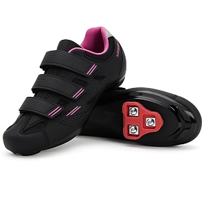 tommaso pista 100 women39s spin class ready cycling shoe bundle with compatibl