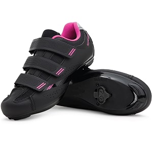 tommaso pista 100 women39s spin class ready cycling shoe bundle with compatibl