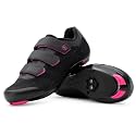 tommaso Pista 100 Women's Spin Class Ready Cycling Shoe Bundle with Compatibl.