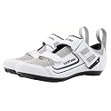 Tommaso Veloce II Cycling Shoes - Ride in Style - Peloton Shoes Triathlon Road Bike Indoor Cycling Men Women Compatible with Look Delta SPD SPD-SL Cleats White Black