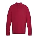 Tommy Hilfiger Co-Ed Long Sleeve Comfort Fit Interlock Polo, Kids School Uniform