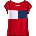 Tommy Hilfiger Girls' Legacy Short Sleeve Crew T-Shirt