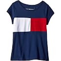 Tommy Hilfiger Girls' Legacy Short Sleeve Crew T-Shirt
