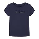 Tommy Hilfiger Girls' Short Sleeve Graphic Crewneck T-Shirt