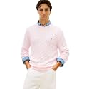 Tommy Hilfiger Men's Cable Knit Crewneck Sweater Lightweight Pullover