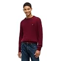 Tommy Hilfiger Men's Cable Knit Crewneck Sweater Lightweight Pullover
