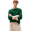 Tommy Hilfiger Men's Cable Knit Crewneck Sweater Lightweight Pullover
