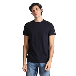 Tommy Hilfiger Mens Cotton Slim Fit T-Shirt