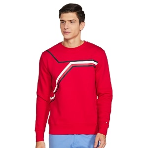 Tommy Hilfiger Mens Cotton Round Neck Sweatshirt