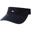 Tommy Hilfiger Men's Dad Hat Flag Solid Cotton Visor