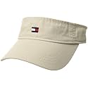 Tommy Hilfiger Men's Dad Hat Flag Solid Cotton Visor