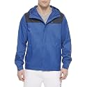Tommy Hilfiger Men's Lightweight Breathable Waterproof Hooded Jacket