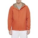 Tommy Hilfiger Men's Lightweight Breathable Waterproof Hooded Jacket