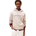 Tommy Hilfiger Men's Medium Weight Fleece Hoodie Sweatshirt With Embroidered Logo, Also Available in Big &amp; Tall