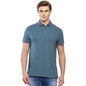 Tommy Hilfiger Mens Regular Fit Polo T-Shirt