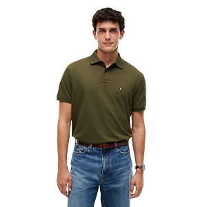 Tommy Hilfiger Mens Short Sleeve Polo Shirts