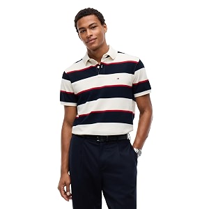 Tommy Hilfiger Mens Short Sleeve Polo Shirts