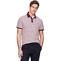 Tommy Hilfiger Men's Short Sleeve Polo Shirts in Slim Fit with Stretch and Organic Pique Cotton
