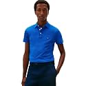 Tommy Hilfiger Men's Short Sleeve Polo Shirts in Slim Fit with Stretch and Organic Pique Cotton