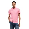 Tommy Hilfiger Men's Short Sleeve Polo Shirts in Slim Fit with Stretch and Organic Pique Cotton