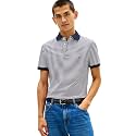 Tommy Hilfiger Men's Short Sleeve Polo Shirts in Slim Fit with Stretch and Organic Pique Cotton