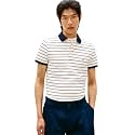 Tommy Hilfiger Men's Short Sleeve Polo Shirts in Slim Fit with Stretch and Organic Pique Cotton