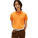 Tommy Hilfiger Men's Short Sleeve Polo Shirts in Slim Fit with Stretch and Organic Pique Cotton
