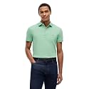 Tommy Hilfiger Men's Short Sleeve Polo Shirts in Slim Fit with Stretch and Organic Pique Cotton