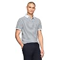 Tommy Hilfiger Men's Short Sleeve Polo Shirts in Slim Fit with Stretch and Organic Pique Cotton