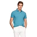 Tommy Hilfiger Men's Short Sleeve Polo Shirts in Slim Fit with Stretch and Organic Pique Cotton