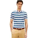 Tommy Hilfiger Men's Short Sleeve Polo Shirts in Slim Fit with Stretch and Organic Pique Cotton
