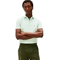 Tommy Hilfiger Men's Short Sleeve Polo Shirts in Slim Fit with Stretch and Organic Pique Cotton