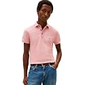 Tommy Hilfiger Men's Short Sleeve Polo Shirts in Slim Fit with Stretch and Organic Pique Cotton
