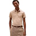 Tommy Hilfiger Men's Short Sleeve Polo Shirts in Slim Fit with Stretch and Organic Pique Cotton
