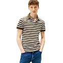 Tommy Hilfiger Men's Short Sleeve Polo Shirts in Slim Fit with Stretch and Organic Pique Cotton