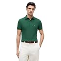 Tommy Hilfiger Men's Short Sleeve Polo Shirts in Slim Fit with Stretch and Organic Pique Cotton