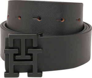 TOMMY HILFIGER Men Casual Black Genuine Leather