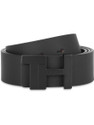 TOMMY HILFIGER Men Casual Black Genuine Leather
