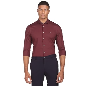 Tommy Hilfiger Mens Slim Fit Shirt