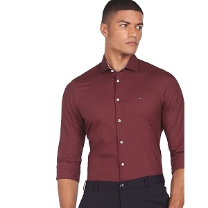 Tommy Hilfiger Mens Slim Fit Shirt