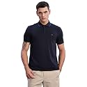 Tommy Hilfiger Mens Blue Solid Polo Shirt