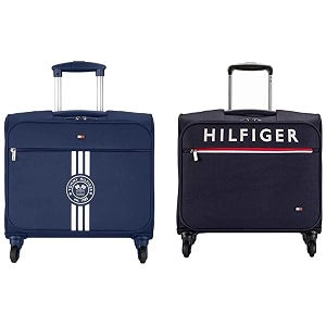 tommy hilfiger polyester soft 45 cms luggage- carry-on luggage8903496163902_navy blue polyester soft 45 cms luggage- suitcase8903496163926_navy blue