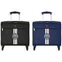 Tommy Hilfiger Polyester Soft 45 Cms Luggage- Suitcase(8903496163896_Dark Black) Polyester Soft 2 Spinner Wheels Luggage- Carry-On Luggage(8903496163902_Navy Blue)