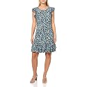 Tommy Hilfiger Scuba Flutter Sleeve Sheath Dress