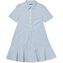 Tommy Hilfiger Women's Paisley Print Sleeveless Belted Shirtdress